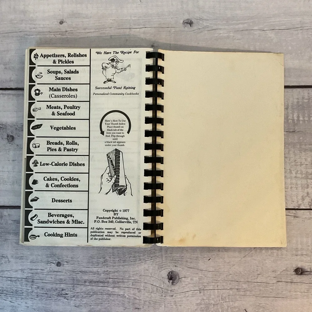 Country Cookbook Church Of The Nazarene‎ Woodward Oklahoma 1984 Recipes